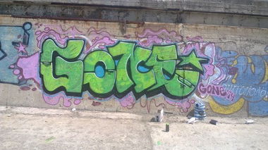 Graffiti Wall - Photo by goneOne