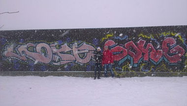Graffiti Bombing - Photo by goneOne
