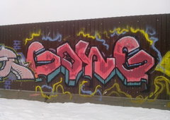 Graffiti Bombing - Photo by goneOne