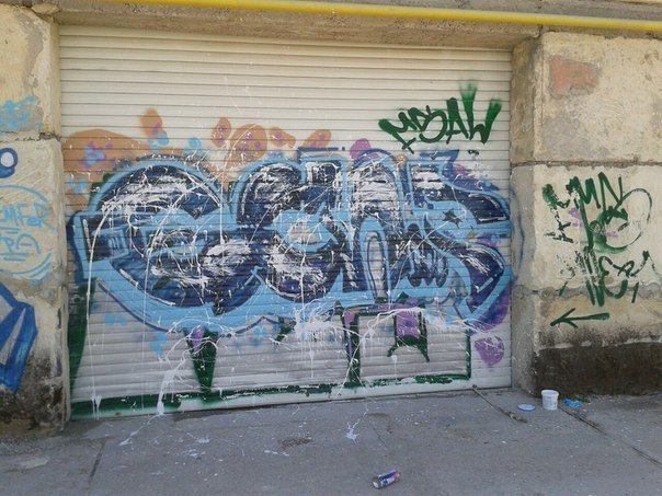 Graffiti Bombing - Photo by goneOne