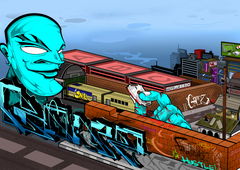 Graffiti Sketch in Turkey - Photo by gonzalo47 - graffiti, illustration, sketch (2020)