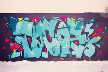 Graffiti Wall in Halle - Photo by goodhuman - graffiti, tacos, piece