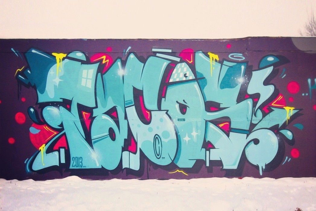 Graffiti Wall in Halle - Photo by goodhuman - graffiti, tacos, piece