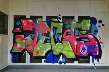 Graffiti Wall in Halle - Photo by goodhuman - graffiti, tacos, piece