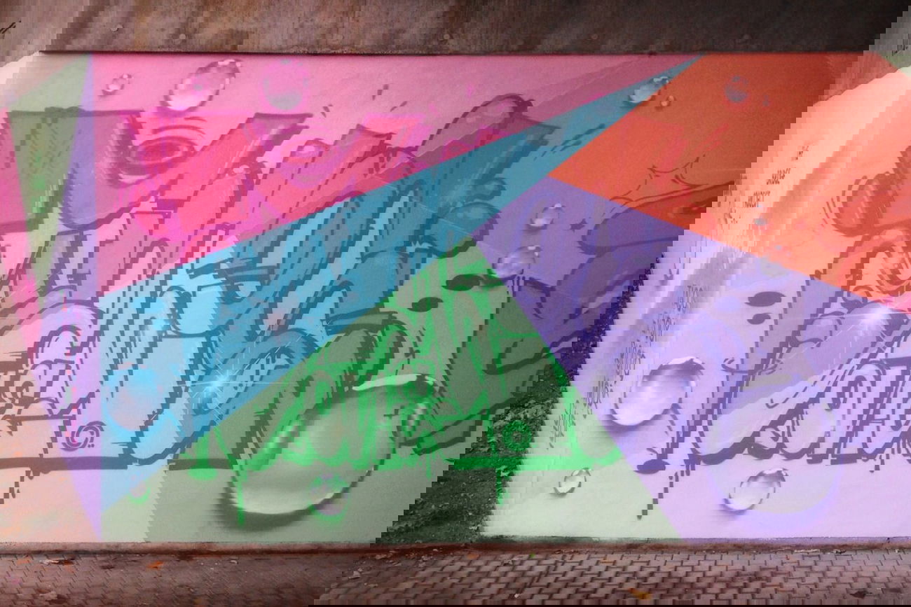 Graffiti Wall - Photo by goodhuman (2013)