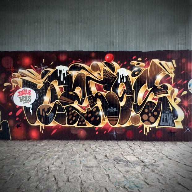 Graffiti Wall - Photo by goodhuman - tacos, tacosone, hads (2014)