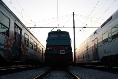Graffiti Train - Photo by gorosh (2013)