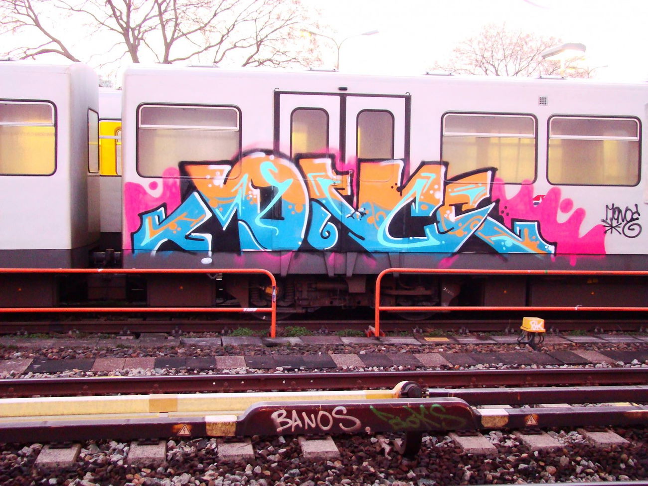 Graffiti Train - Photo by goryl - Monce, Wienn