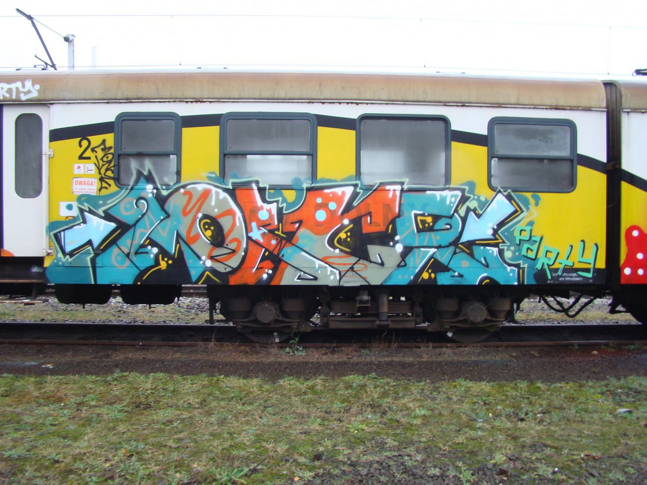 Graffiti Train - Photo by goryl - MONCE, Party
