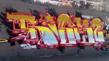 Graffiti Wall - Photo by graffforlife - Colmar