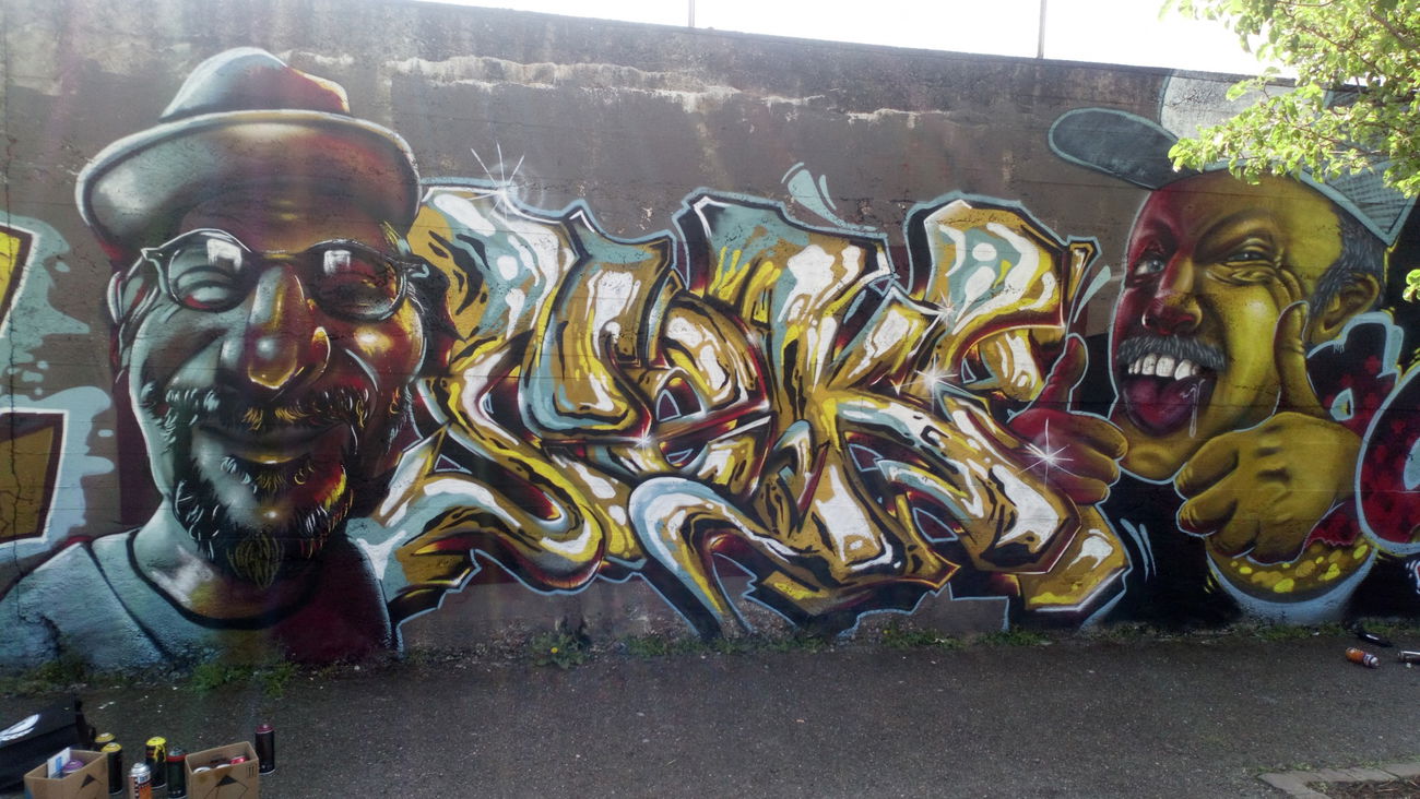 Graffiti Wall - Photo by graffforlife - Colmar