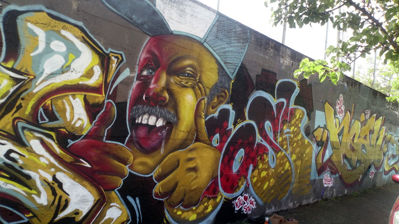 Graffiti Wall - Photo by graffforlife - Colmar