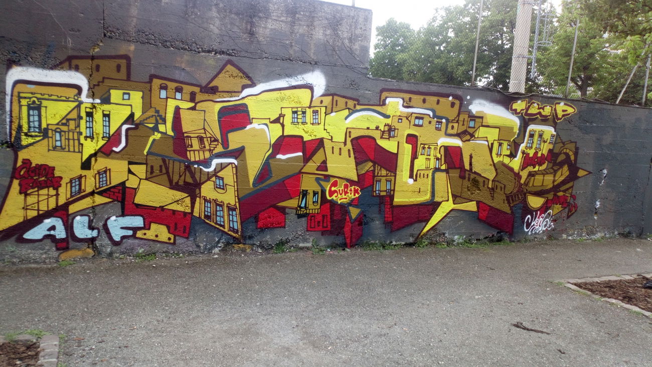 Graffiti Wall - Photo by graffforlife - Colmar