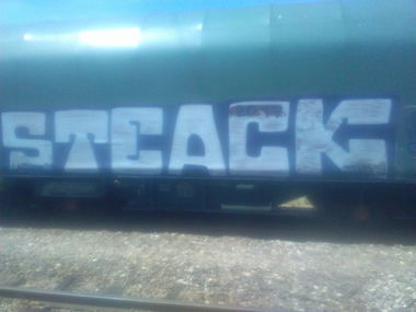 Graffiti Train - Photo by graffforlife