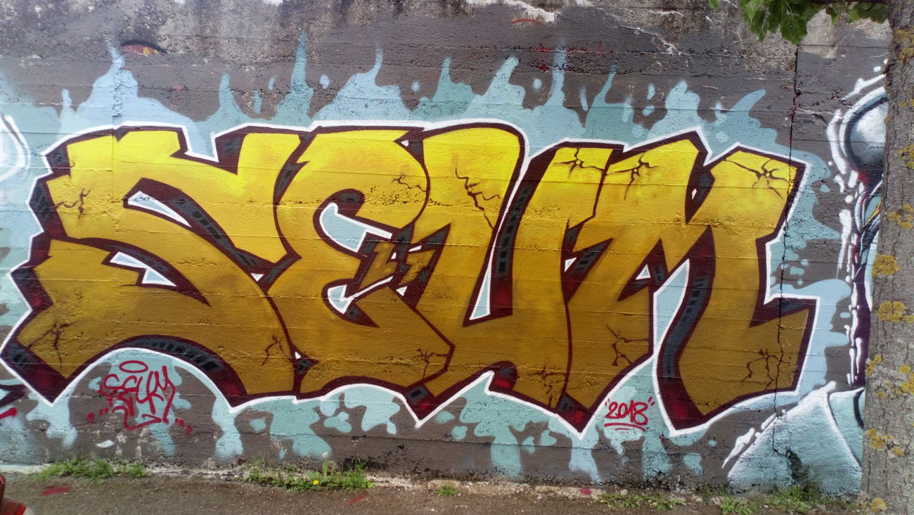 Graffiti Wall - Photo by graffforlife - Colmar