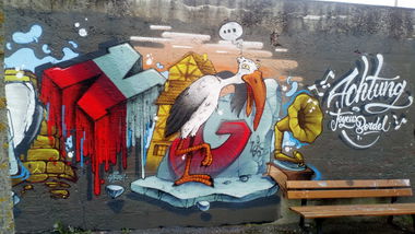 Graffiti Wall - Photo by graffforlife - Colmar