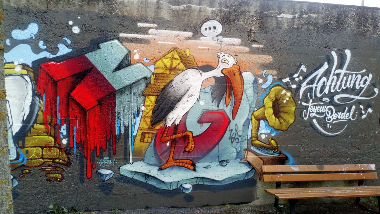 Graffiti Wall - Photo by graffforlife - Colmar