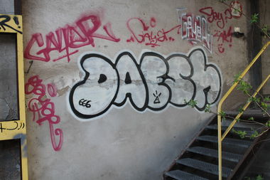 Graffiti Bombing - Photo by graffforlife