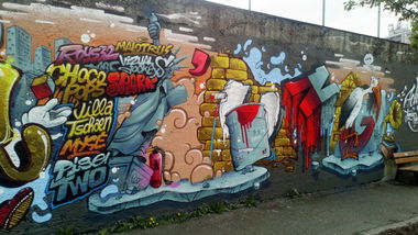 Graffiti Wall - Photo by graffforlife - Colmar