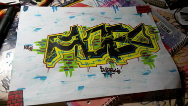 Graffiti Sketch - Photo by graffiti4life