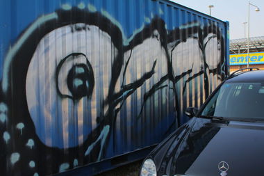 Graffiti Bombing - Photo by graffiti_bs - Ozzi, Wolfenbüttel, Container (?)