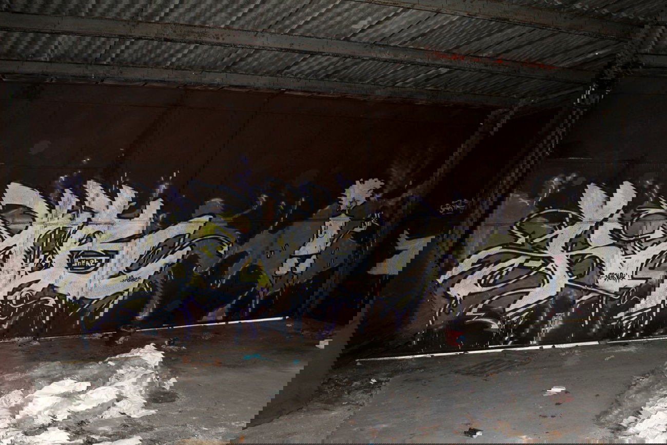 Graffiti Wall - Photo by graffiti_bs - Skore, Lostplace, Braunschweig (?)