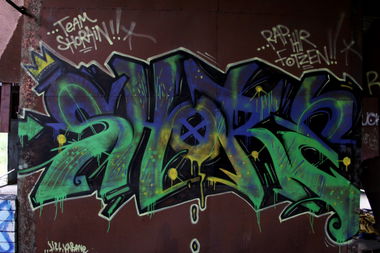 Graffiti Wall - Photo by graffiti_bs - Team, Shorain, TS