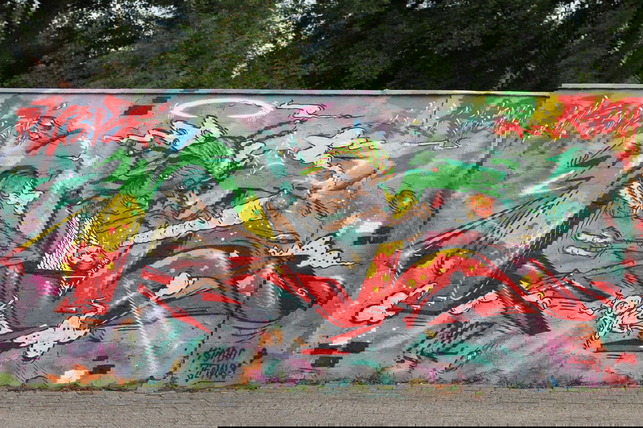 Graffiti Wall - Photo by graffiti_bs - Holidays, Rasta, Weed