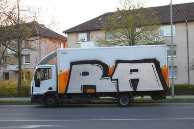 Graffiti Bombing - Photo by graffiti_bs - RA, Truck, Lkw (2015)