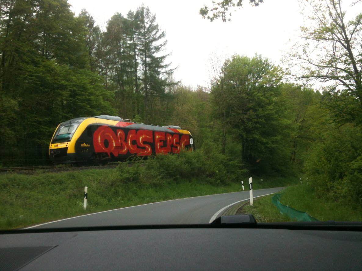 Graffiti Wall in Niedererbach - Photo by graffnoel