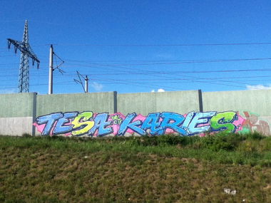 Graffiti Wall in Limburg - Photo by graffnoel