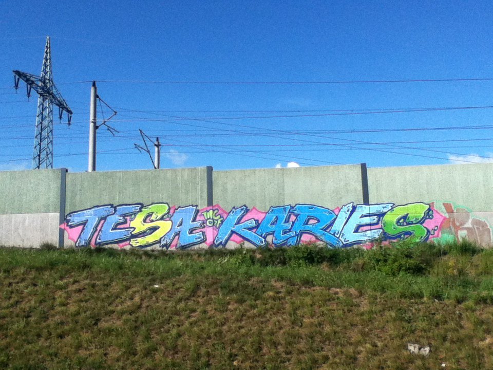 Graffiti Wall in Limburg - Photo by graffnoel