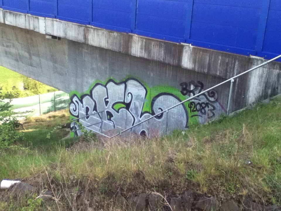 Graffiti Bombing - Photo by graffnoel