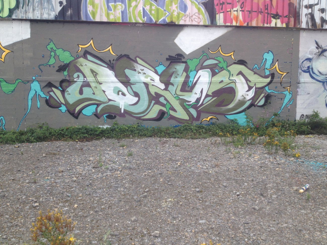 Graffiti Wall - Photo by graffocalypse - Drug, Graffiti, Germany