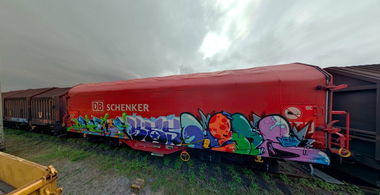 Graffiti Train - Photo by grafpano