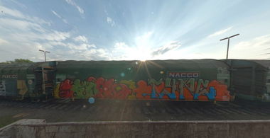 Graffiti Train - Photo by grafpano