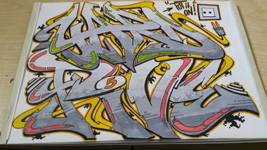 Graffiti Sketch - Photo by grams187