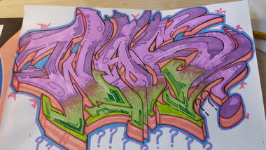 Graffiti Sketch - Photo by grams187