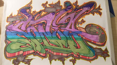Graffiti Sketch - Photo by grams187