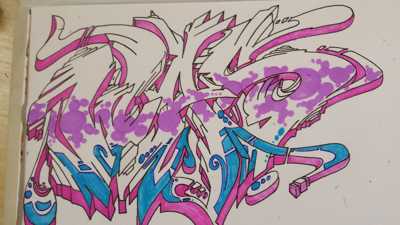 Graffiti Sketch - Photo by grams187 (2014)