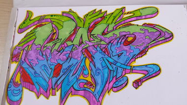Graffiti Sketch - Photo by grams187 (2014)