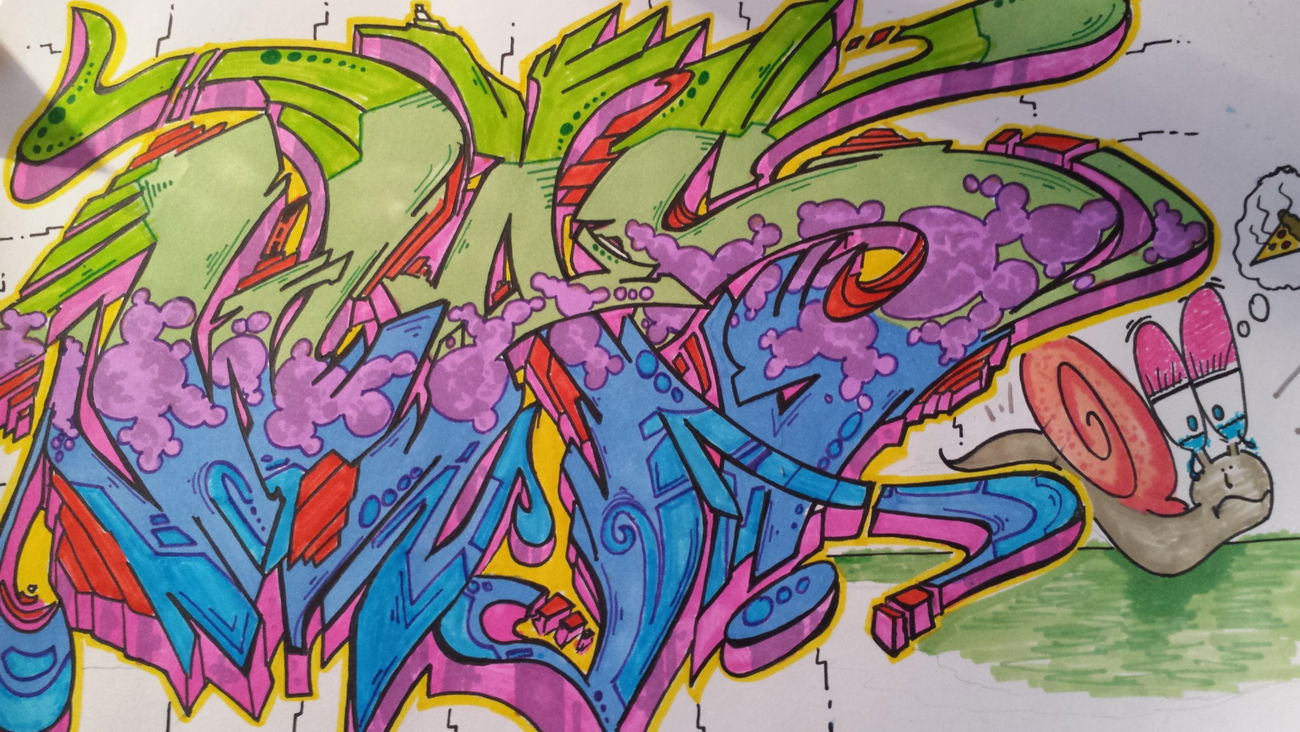 Graffiti Sketch - Photo by grams187 (2014)