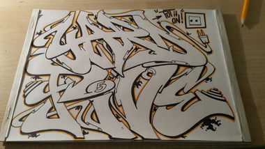 Graffiti Sketch - Photo by grams187