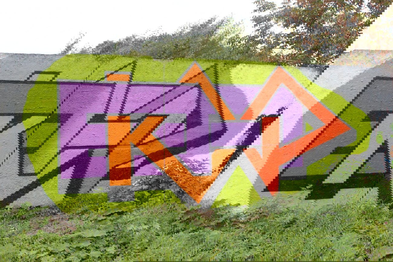 Graffiti Wall in Mytishchi - Photo by greybluewarrior - ekap, tsm, iecap (2013)