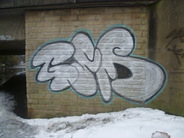Graffiti Bombing - Photo by gsmcrew