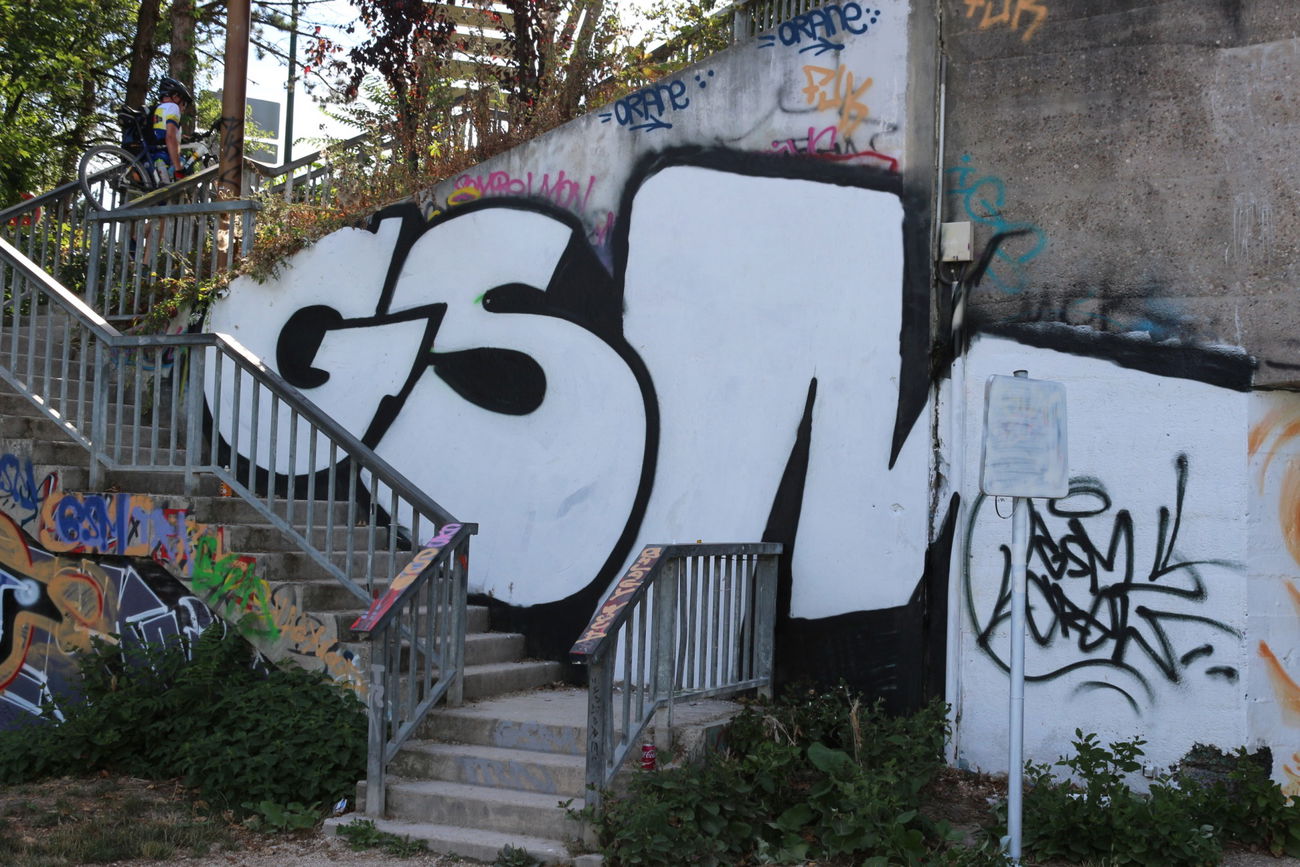 Graffiti Wall in Reims france - Photo by gsmcrew - gsm