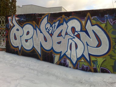 Graffiti Wall - Photo by gsmcrew - gsm (2011)