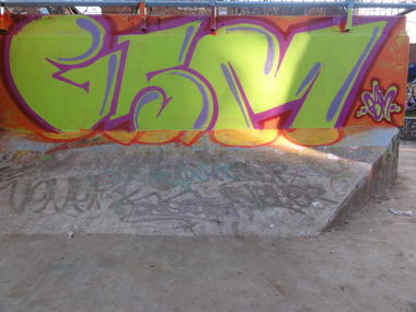 Graffiti Wall - Photo by gsmcrew - gsm (2011)