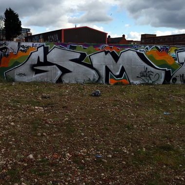 Graffiti Bombing - Photo by gsmcrew