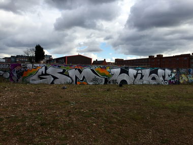 Graffiti Bombing - Photo by gsmcrew